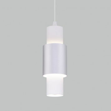 Подвесной светильник Eurosvet Bento 50204/1 LED белый/матовое серебро