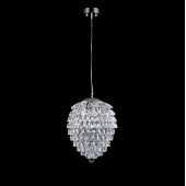 Подвесной светильник Crystal Lux CHARME SP4 CHROME/TRANSPARENT