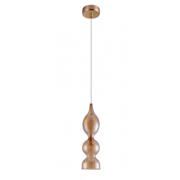 Подвесной светильник Crystal Lux Iris Sp1 B Amber