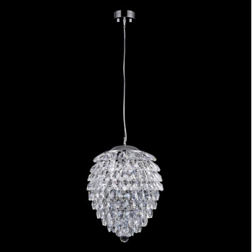 Подвесной светильник Crystal Lux CHARME SP6 CHROME/TRANSPARENT