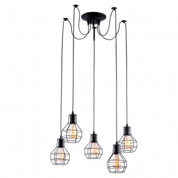 Подвесной светильник Arte Lamp Spider A1109SP-5BK
