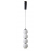 Подвесной светильник Crystal Lux Desi Sp4 Chrome/White