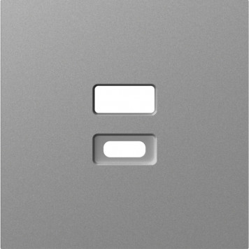 Накладка для розеток USB, сталь, серия A07 Donel DE28637