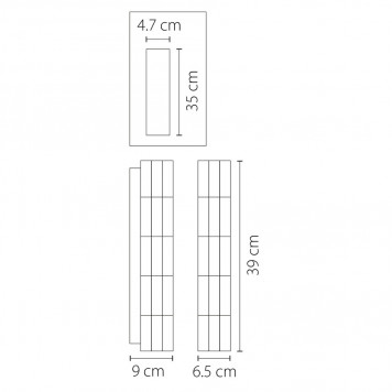 Бра Osgona Limpio 722620-1