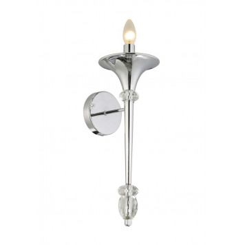 Бра Crystal Lux Miracle Ap1 Chrome