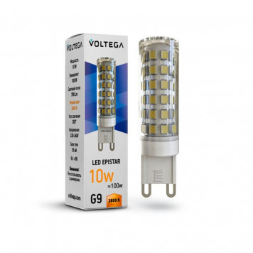 Лампочка Voltega G9 10W 2800K 7038