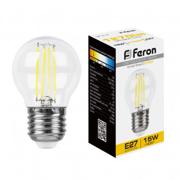 Лампочка Feron E27 15W 2700K LB-515