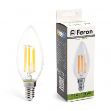Лампа светодиодная Feron E14 15W 4000K LB-717