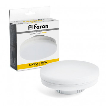 Лампа светодиодная Feron GX70 15W 2700K LB-472