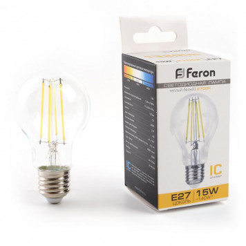 Лампа светодиодная Feron E27 15W 2700K LB-615