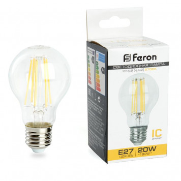 Лампа светодиодная Feron E27 20W 2700K LB-620