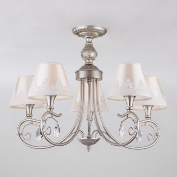Люстра Eurosvet Incanto 60069/5 серебро