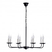 Люстра Arte Lamp Graff A1857LM-8BK
