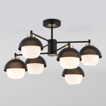Люстра Eurosvet Nocciola 70106/6 черный