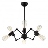 Люстра Arte Lamp Roots A9190LM-6BK