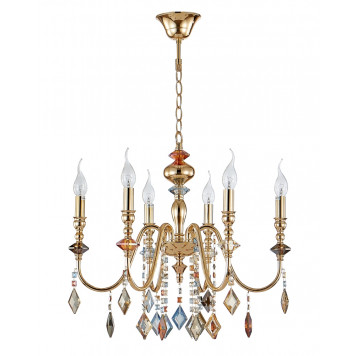 Люстра Crystal Lux Mercedes Sp6 Gold/Color