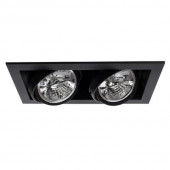Встраиваемый светильник Arte Lamp Cardani grande A5935PL-2BK