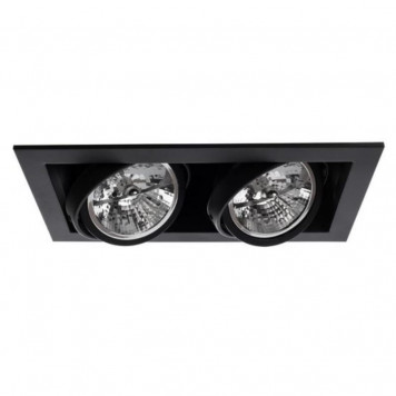 Встраиваемый светильник Arte Lamp Cardani grande A5935PL-2BK
