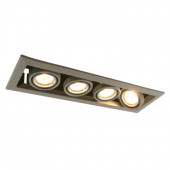 Встраиваемый светильник Arte Lamp Cardani piccolo A5941PL-4GY