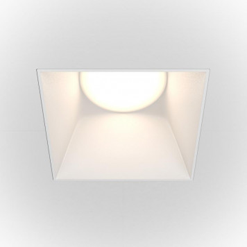 Встраиваемый светильник Maytoni Share DL051-01-GU10-SQ-W