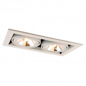 Встраиваемый светильник Arte Lamp Cardani Semplice A5949PL-2WH