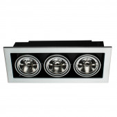 Встраиваемый светильник Arte Lamp Cardani Medio A5930PL-3SI