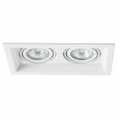 Встраиваемый светильник Arte Lamp Canis A6661PL-2WH