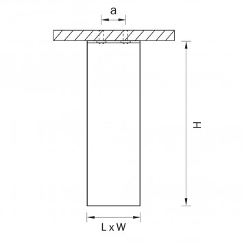 Накладной светильник Lightstar Rullo 216396-1