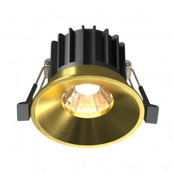 Встраиваемый LED светильник Maytoni Round DL058-12W3K-BS