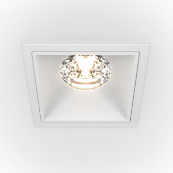 Встраиваемый LED светильник Maytoni Alfa led DL043-01-15W4K-SQ-W