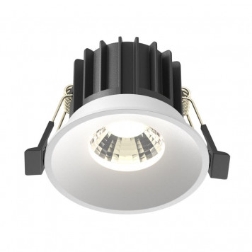 Встраиваемый LED светильник Maytoni Round DL058-12W-DTW-W