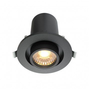 Встраиваемый LED светильник Maytoni Hidden DL045-01-10W3K-B
