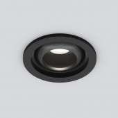 Встраиваемый LED светильник Elektrostandard Luss 25022/LED 5W 4200K BK черный