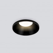 Встраиваемый LED светильник Elektrostandard Nuta 25026/LED 7W 4200K BK черный
