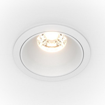 Встраиваемый LED светильник Maytoni Alfa led DL043-01-10W3K-RD-W