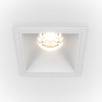 Встраиваемый LED светильник Maytoni Alfa led DL043-01-10W3K-SQ-W