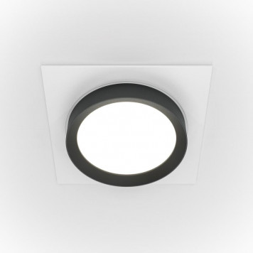 Встраиваемый светильник Maytoni Hoop DL086-GX53-SQ-WB