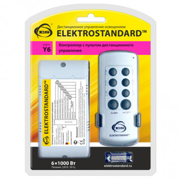 Пульт дистанционного управления освещением Elektrostandard Y6 (6 каналов)