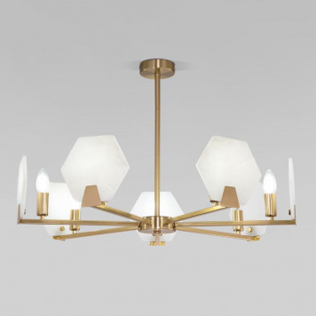 Люстра Eurosvet Marble 60158/7 латунь