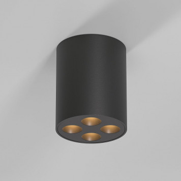 Накладной светильник Elektrostandard Points 25111/LED черный 7W 3000K