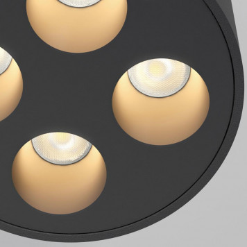Накладной светильник Elektrostandard Points 25111/LED черный 7W 3000K-2