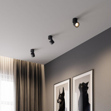 Спот Elektrostandard Rolly 25112/LED черный 9W 3000K-2
