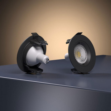 Встраиваемый светильник Elektrostandard Minnie 25056/01 черный-7