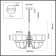 Люстра Odeon Light Saga 5088/6