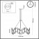 Люстра Odeon Light Toscana 5448/40L
