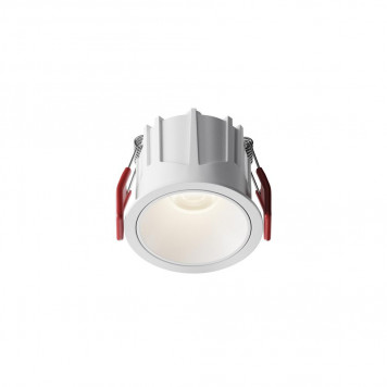 Встраиваемый LED светильник Maytoni Alfa led DL043-01-10W4K-RD-W-1