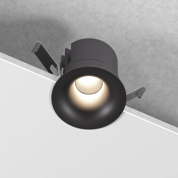 Встраиваемый LED светильник Elektrostandard Bliss 25070/LED черный