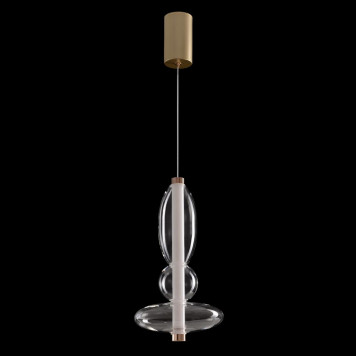 Подвесной светильник Crystal Lux QUASAR SP10W LED TRANSPARENT