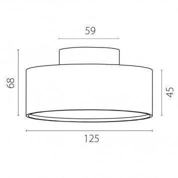 Накладной светильник Lightstar Acuto 215936-1