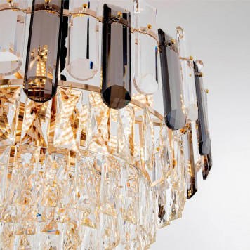Люстра LED4U ML.9006.9 GD-SM-2